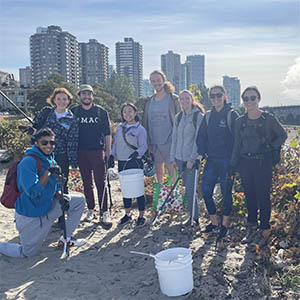 IOF Student Society does Shoreline Clean Up