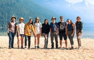 IOF students with Dr. Jordan Rosenfeld take a field trip to Chilliwack.